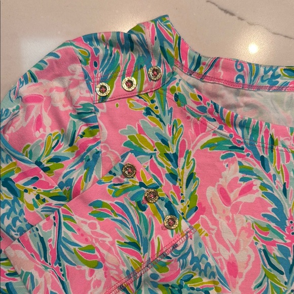 Lilly Pulitzer VGUC Sophie Dress in Unicorn of the Sea XXL - Picture 4 of 9